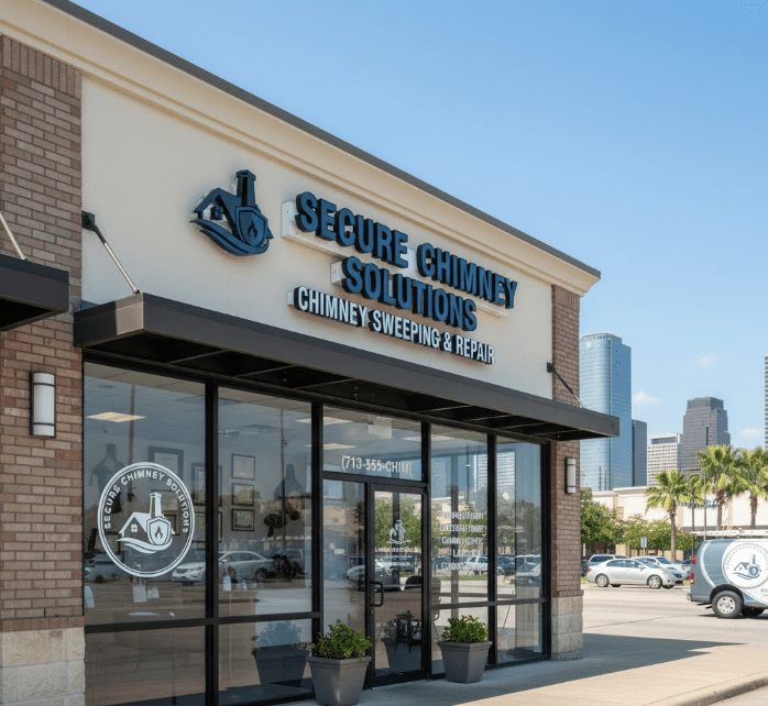 Secure Chimney Solutions storefront in Houston, TX